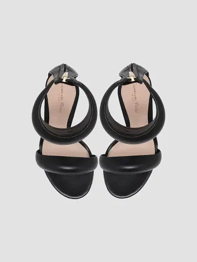 Gianvito Rossi Women's Bijoux Nappa Leather Sandals - Black - Size 12 | Thumbnail 4 Gianvito Rossi Women's Bijoux Nappa Leather Sandals - Black - Size 12 | Thumbnail 4
