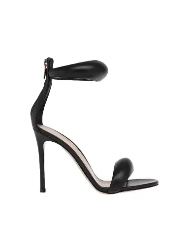 Gianvito Rossi Women's Bijoux Nappa Leather Sandals - Black - Size 12 | Thumbnail 1 Gianvito Rossi Women's Bijoux Nappa Leather Sandals - Black - Size 12 | Thumbnail 1