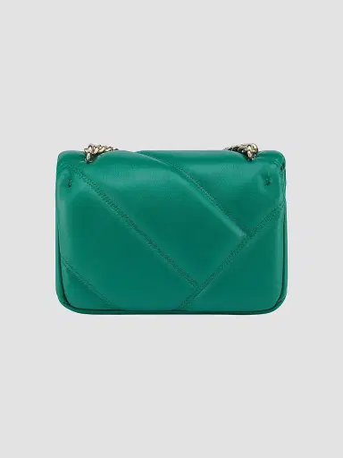 BVLGARI Women's Serpenti Cabochon Matelassé Leather Crossbody Bag - Jade Green | Thumbnail 5 BVLGARI Women's Serpenti Cabochon Matelassé Leather Crossbody Bag - Jade Green | Thumbnail 5