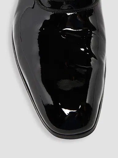 Tom Ford Men's Patent Lace-Up Oxfords - Black - Size 9 | Thumbnail 4 Tom Ford Men's Patent Lace-Up Oxfords - Black - Size 9 | Thumbnail 4