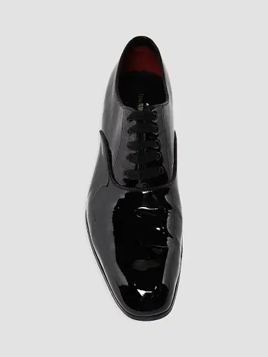 Tom Ford Men's Patent Lace-Up Oxfords - Black - Size 9 | Thumbnail 5 Tom Ford Men's Patent Lace-Up Oxfords - Black - Size 9 | Thumbnail 5