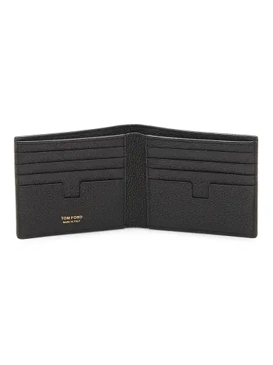 Tom Ford Men's Leather Bifold Wallet - Black | Thumbnail 2 Tom Ford Men's Leather Bifold Wallet - Black | Thumbnail 2