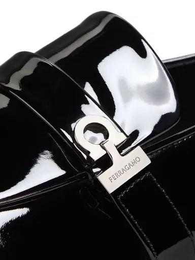 FERRAGAMO Men's Deal Patent Leather Loafers - Nero | Thumbnail 5 FERRAGAMO Men's Deal Patent Leather Loafers - Nero | Thumbnail 5