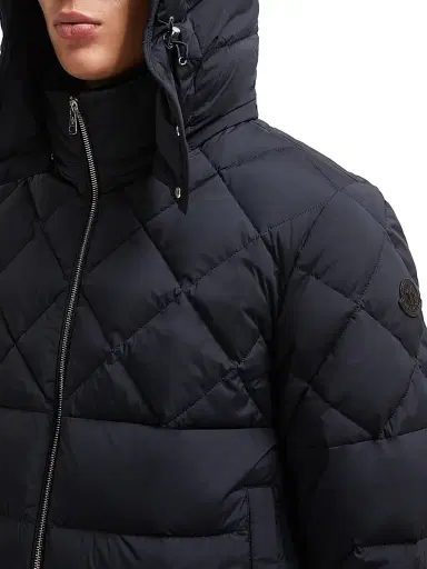 Moncler Men's Cecaud Nylon Diamond-Quilted Down Jacket - Navy Blue | Thumbnail 5 Moncler Men's Cecaud Nylon Diamond-Quilted Down Jacket - Navy Blue | Thumbnail 5