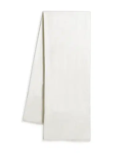 Valentino Garavani Women's Colorblocked Silk-Blend Stole - Avorio | Thumbnail 1 Valentino Garavani Women's Colorblocked Silk-Blend Stole - Avorio | Thumbnail 1
