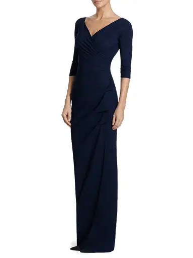 Chiara Boni La Petite Robe Women's Florien Ruched Gown | Thumbnail 3 Chiara Boni La Petite Robe Women's Florien Ruched Gown | Thumbnail 3