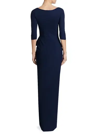 Chiara Boni La Petite Robe Women's Florien Ruched Gown | Thumbnail 4 Chiara Boni La Petite Robe Women's Florien Ruched Gown | Thumbnail 4
