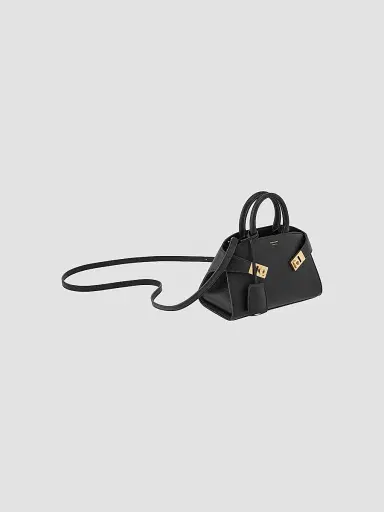 Ferragamo Women's Mini Hug Leather Crossbody Bag | Thumbnail 6 Ferragamo Women's Mini Hug Leather Crossbody Bag | Thumbnail 6