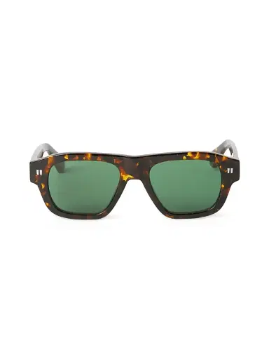 Off-White Men's Providence 52MM Geometric Sunglasses - Havana Green | Thumbnail 2 Off-White Men's Providence 52MM Geometric Sunglasses - Havana Green | Thumbnail 2