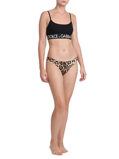 Dolce & Gabbana Women's Leopard Bikini Bottom - Leo New - Size XL | Thumbnail 2 Dolce & Gabbana Women's Leopard Bikini Bottom - Leo New - Size XL | Thumbnail 2