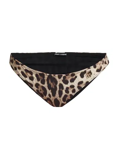 Dolce & Gabbana Women's Leopard Bikini Bottom - Leo New - Size XL | Thumbnail 1 Dolce & Gabbana Women's Leopard Bikini Bottom - Leo New - Size XL | Thumbnail 1