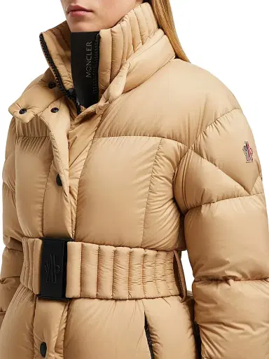 Moncler Grenoble Women's Coronel Puffer Jacket - Beige | Thumbnail 4 Moncler Grenoble Women's Coronel Puffer Jacket - Beige | Thumbnail 4