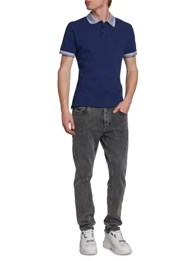 Men's Stretch Slim-Fit Jeans - Black Men's Stretch Slim-Fit Jeans - Black
