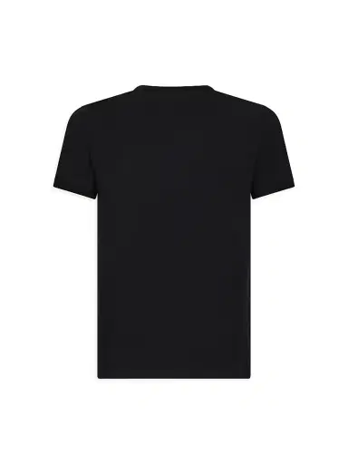 Dolce & Gabbana Men's Cotton Crewneck T-Shirt - Black | Thumbnail 2 Dolce & Gabbana Men's Cotton Crewneck T-Shirt - Black | Thumbnail 2