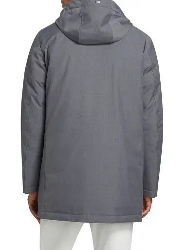 Herno Men's Sub-Zero Down Hooded Parka - Charcoal | Thumbnail 5 Herno Men's Sub-Zero Down Hooded Parka - Charcoal | Thumbnail 5