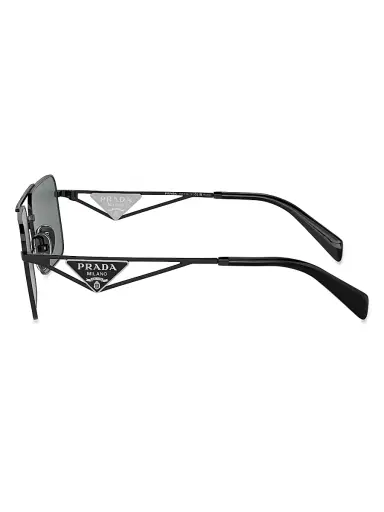 Prada Men's A52S 56MM Rectangular Sunglasses | Thumbnail 4 Prada Men's A52S 56MM Rectangular Sunglasses | Thumbnail 4
