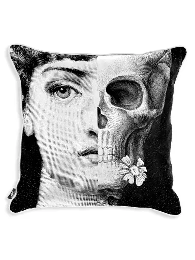 FORNASETTI Tema e Variazioni Decorative Pillow | Thumbnail 1 FORNASETTI Tema e Variazioni Decorative Pillow | Thumbnail 1