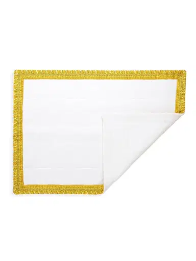 Versace Baroque Robe Bath Mat - White | Thumbnail 2 Versace Baroque Robe Bath Mat - White | Thumbnail 2