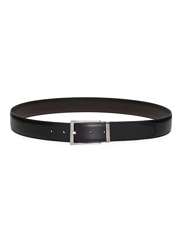 Men's Buckle Cut-to-Size Leather Belt - Nero Hickory Men's Buckle Cut-to-Size Leather Belt - Nero Hickory
