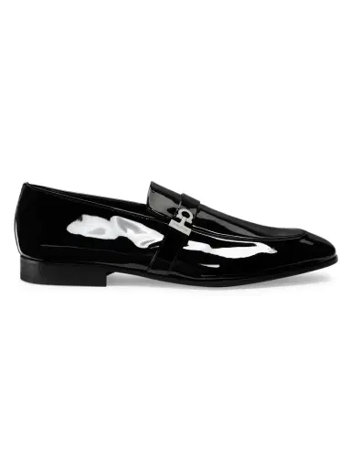 FERRAGAMO Men's Deal Patent Leather Loafers - Nero | Thumbnail 6 FERRAGAMO Men's Deal Patent Leather Loafers - Nero | Thumbnail 6