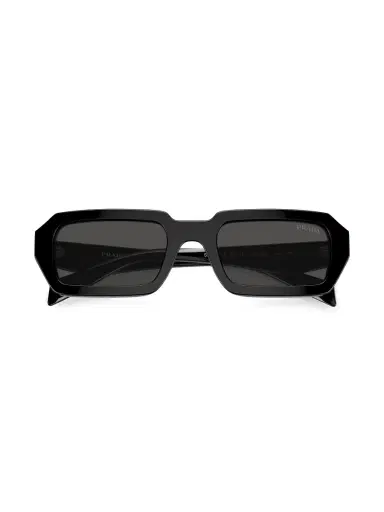 Prada Women's 54MM Rectangular Sunglasses - Black | Thumbnail 5 Prada Women's 54MM Rectangular Sunglasses - Black | Thumbnail 5