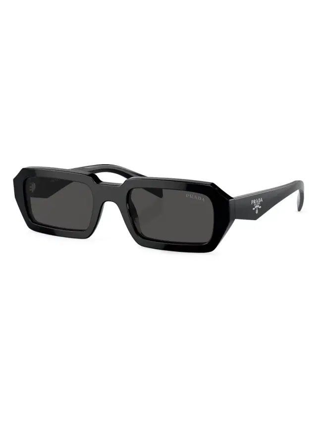 Women's 54MM Rectangular Sunglasses - Black Women's 54MM Rectangular Sunglasses - Black