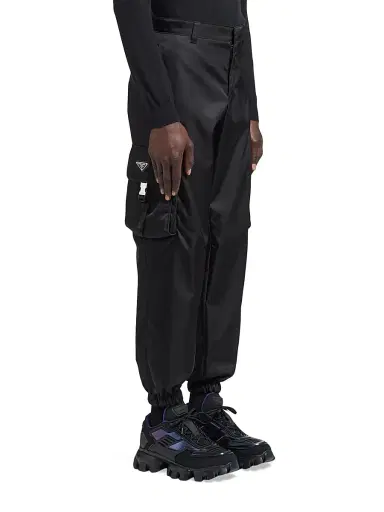 Prada Men's Re-Nylon Pants - Black - Size 34 | Thumbnail 6 Prada Men's Re-Nylon Pants - Black - Size 34 | Thumbnail 6