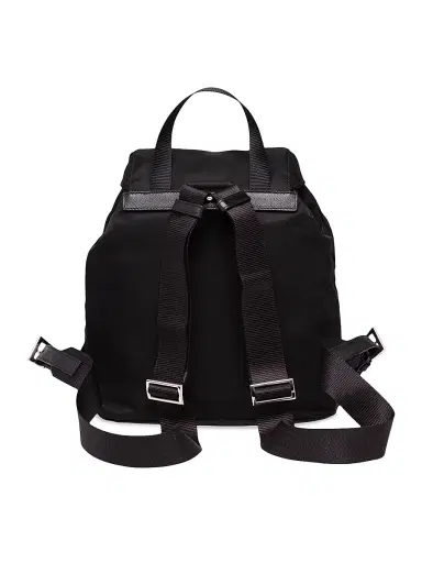 Prada Women's Small Re-Nylon Backpack - Beige | Thumbnail 15 Prada Women's Small Re-Nylon Backpack - Beige | Thumbnail 15