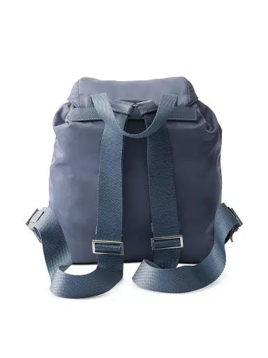 Prada Women's Small Re-Nylon Backpack - Beige | Thumbnail 8 Prada Women's Small Re-Nylon Backpack - Beige | Thumbnail 8