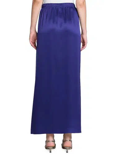 Giorgio Armani Women's Silk Maxi Skirt - Amethyst - Size 12 | Thumbnail 5 Giorgio Armani Women's Silk Maxi Skirt - Amethyst - Size 12 | Thumbnail 5
