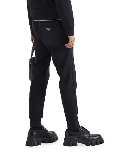 Prada Men's Sweatpants With Re-Nylon Details - Black - Size XXXL | Thumbnail 5 Prada Men's Sweatpants With Re-Nylon Details - Black - Size XXXL | Thumbnail 5