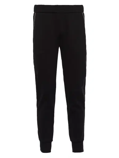 Prada Men's Sweatpants With Re-Nylon Details - Black - Size XXXL | Thumbnail 1 Prada Men's Sweatpants With Re-Nylon Details - Black - Size XXXL | Thumbnail 1