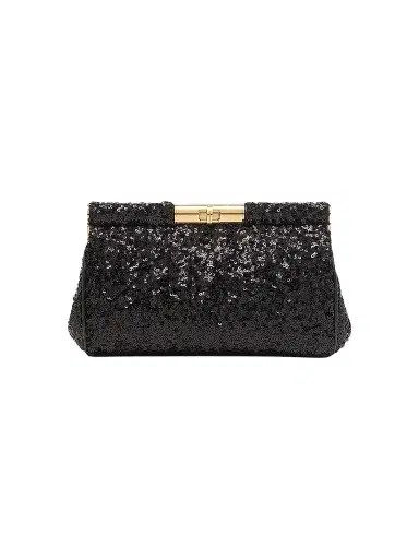 Dolce & Gabbana Women's Medium Marlene Sequined Clutch | Thumbnail 1 Dolce & Gabbana Women's Medium Marlene Sequined Clutch | Thumbnail 1