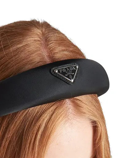 Prada Women's Re-Nylon Headband | Thumbnail 3 Prada Women's Re-Nylon Headband | Thumbnail 3