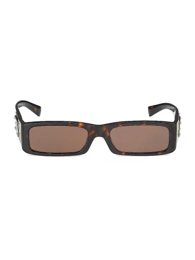 Dolce & Gabbana Men's 55MM Rectangular Sunglasses - Havana | Thumbnail 2 Dolce & Gabbana Men's 55MM Rectangular Sunglasses - Havana | Thumbnail 2