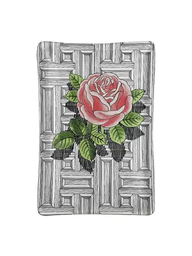 FORNASETTI Flower Porcelain Ashtray | Thumbnail 1 FORNASETTI Flower Porcelain Ashtray | Thumbnail 1