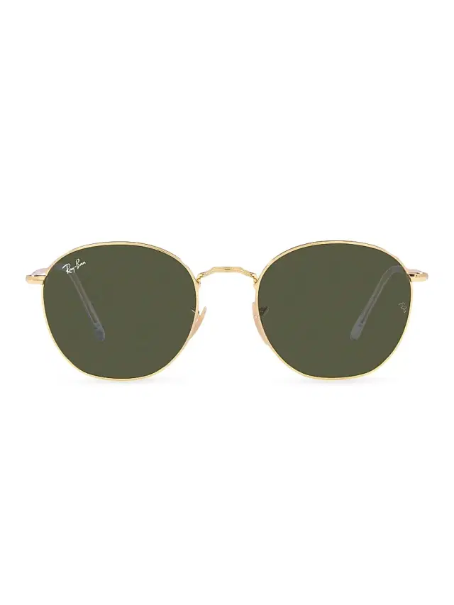 Women's Round Metal Sunglasses - Gold Women's Round Metal Sunglasses - Gold