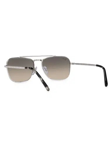 Ray-Ban Men's Italy Rb3636 58MM New Caravan Square Sunglasses - Silver | Thumbnail 4 Ray-Ban Men's Italy Rb3636 58MM New Caravan Square Sunglasses - Silver | Thumbnail 4