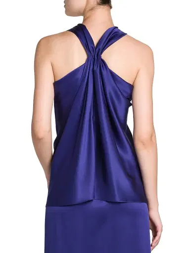 Giorgio Armani Women's Halterneck Silk Blouse | Thumbnail 5 Giorgio Armani Women's Halterneck Silk Blouse | Thumbnail 5