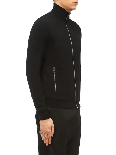 Prada Men's Reversible Wool And Nylon Jacket - Black - Size 34 | Thumbnail 3 Prada Men's Reversible Wool And Nylon Jacket - Black - Size 34 | Thumbnail 3