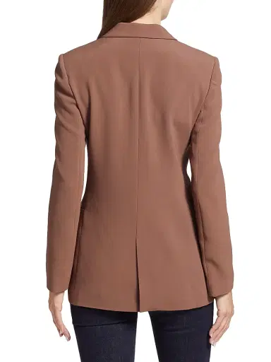 Giorgio Armani Women's Double-Breasted Cady Jacket - Light Brown | Thumbnail 5 Giorgio Armani Women's Double-Breasted Cady Jacket - Light Brown | Thumbnail 5