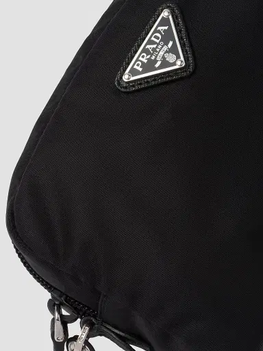 Prada Women's Re-Nylon Pouch - Black | Thumbnail 5 Prada Women's Re-Nylon Pouch - Black | Thumbnail 5