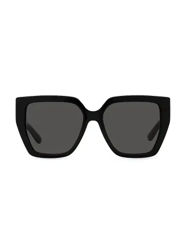 Dolce & Gabbana Women's 55MM Oversized Square Sunglasses - Black | Thumbnail 1 Dolce & Gabbana Women's 55MM Oversized Square Sunglasses - Black | Thumbnail 1