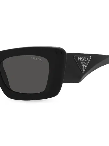 Prada Women's 50MM Rectangular Sunglasses - Black | Thumbnail 3 Prada Women's 50MM Rectangular Sunglasses - Black | Thumbnail 3