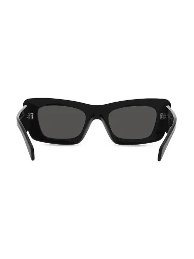 Prada Women's 50MM Rectangular Sunglasses - Black | Thumbnail 8 Prada Women's 50MM Rectangular Sunglasses - Black | Thumbnail 8