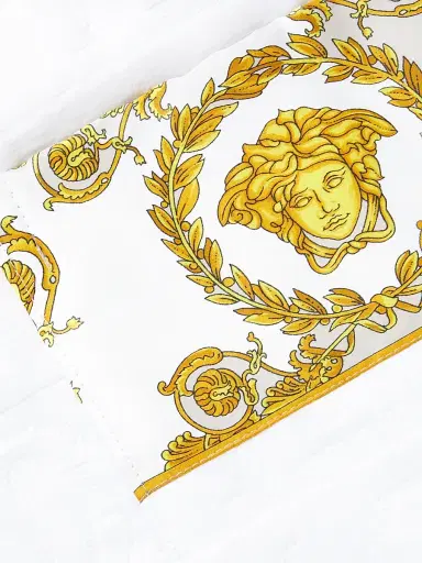 Versace Women's Barocco Wrap Robe - Bianco - Size XXL | Thumbnail 6 Versace Women's Barocco Wrap Robe - Bianco - Size XXL | Thumbnail 6