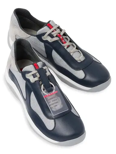 Prada Men's America's Cup Original Sneakers - Ultramarine - Size 5.5 | Thumbnail 3 Prada Men's America's Cup Original Sneakers - Ultramarine - Size 5.5 | Thumbnail 3