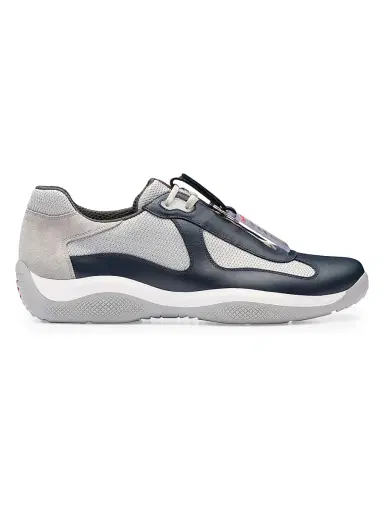 Prada Men's America's Cup Original Sneakers - Ultramarine - Size 5.5 | Thumbnail 1 Prada Men's America's Cup Original Sneakers - Ultramarine - Size 5.5 | Thumbnail 1