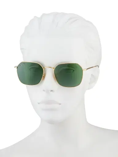 Ray-Ban Women's RB3694 55MM Geometric Sunglasses - Gold Flash | Thumbnail 4 Ray-Ban Women's RB3694 55MM Geometric Sunglasses - Gold Flash | Thumbnail 4