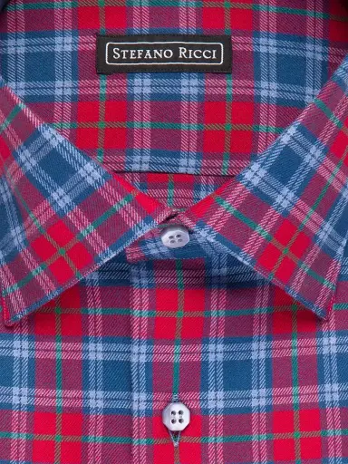 Stefano Ricci Men's Cotton Asti Shirt | Thumbnail 2 Stefano Ricci Men's Cotton Asti Shirt | Thumbnail 2